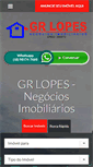 Mobile Screenshot of grlopesimoveis.com.br